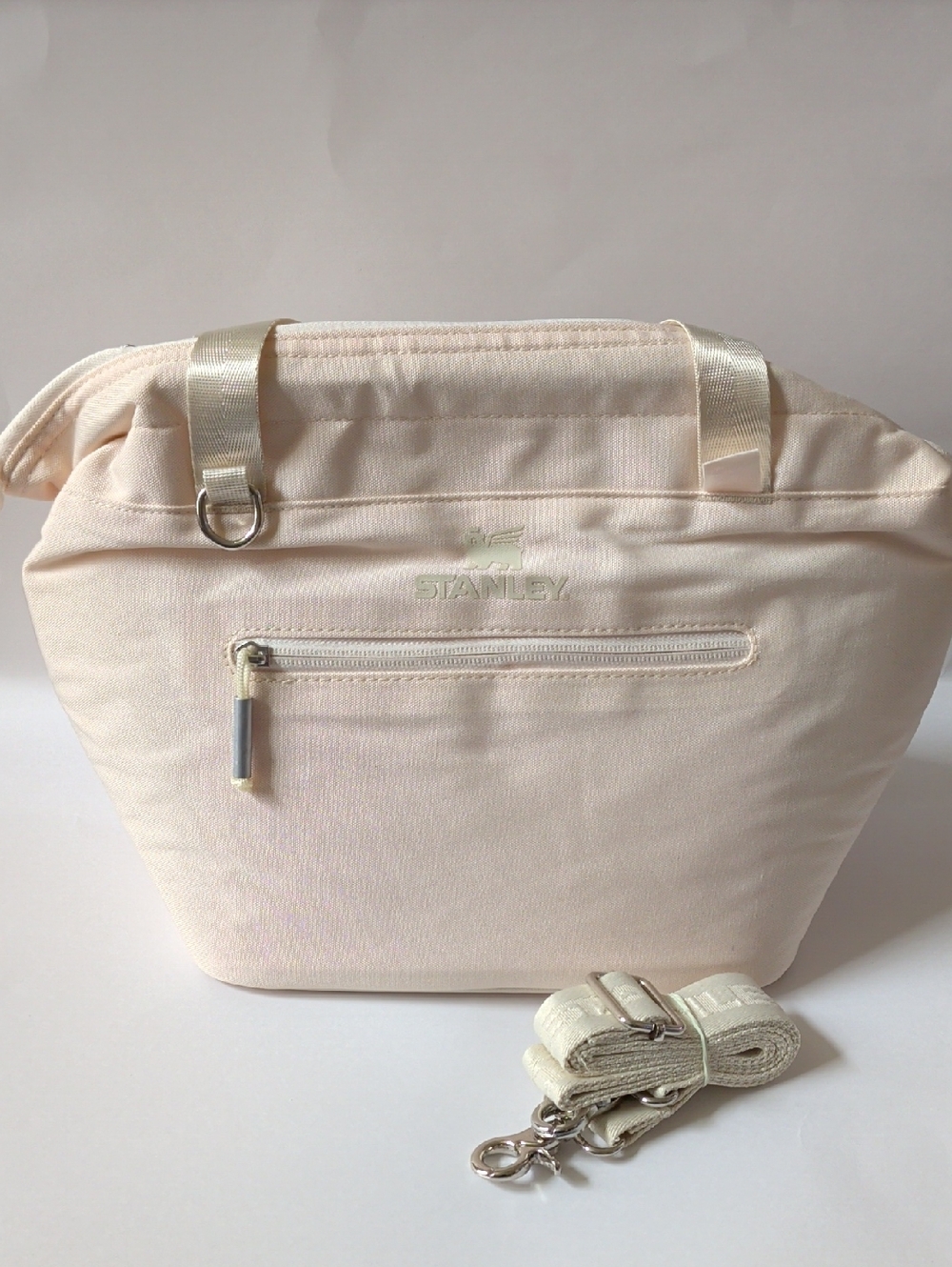 Stanley Cream Canvas Bag with Detachable Strap